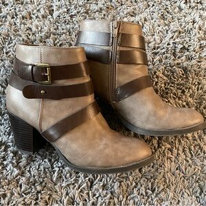 Taupe Ankle boots